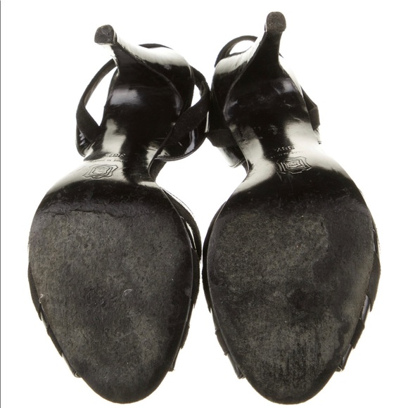 Pierre Hardy Patent Leather Slingback Sandals 8.5 - Picture 5 of 5